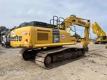 Back of Used Excavator
